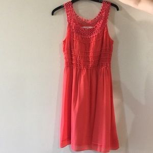 Summer dress (coral)